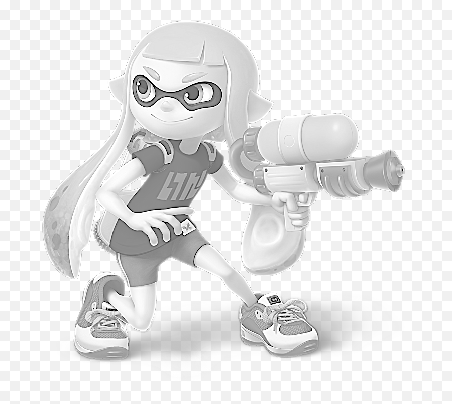 Download Ssb5 Inkling Girl Pink By - Inkling Girl Png,Inkling Png