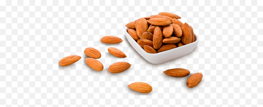 Lime - Almonds In Bowl Png,Almonds Png