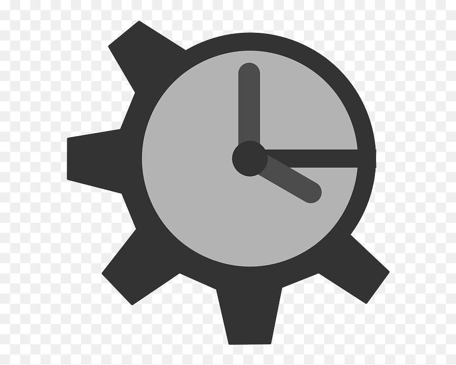 Gear Icon - Clipart Best Clock Gear Icon Free Png,Public Domain Icon Set