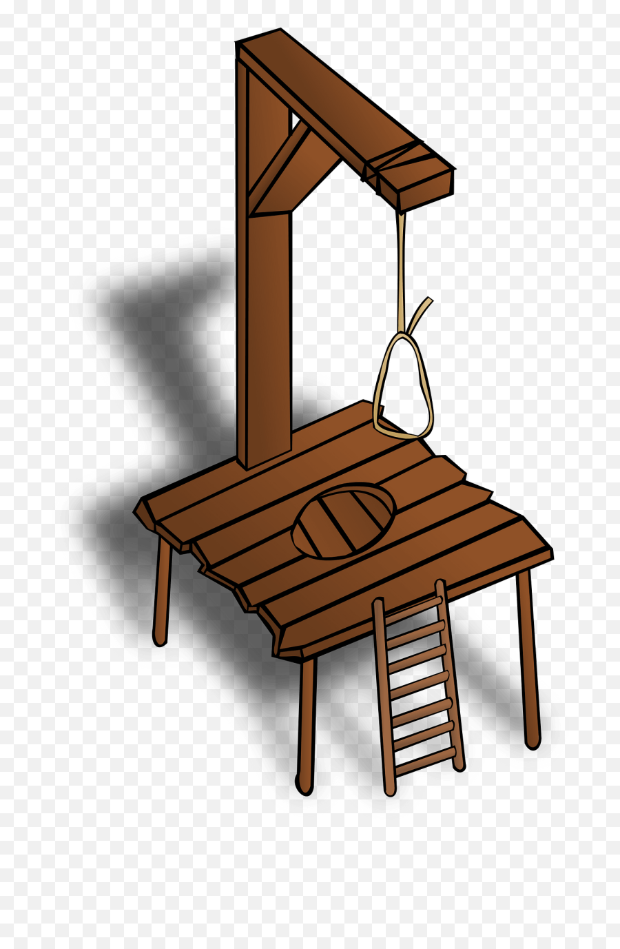 Download Gallows Hanging Wooden Construction Punishment - Gallows Clipart Png,Hanging Wooden Sign Png