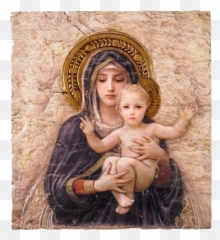 Sacred Traditions Madonna With Child Christ Icon 10 Inch Painted Resin Wall Plaque Png Of