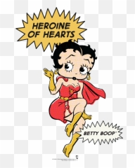 Download Betty Boop Heroine Of Hearts - Old Betty Boop Comic Betty Boop Women Png,Betty Boop Png
