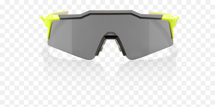 Speedcraft Sl Performance Sunglasses - Neon Yellow Smoke Lens Reflection Png,Yellow Smoke Png