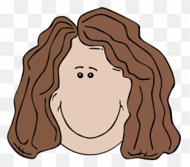 Woman Face Smile - Free Vector Graphic On Pixabay Cartoon Woman Face Clipart Png,Brown Hair Png