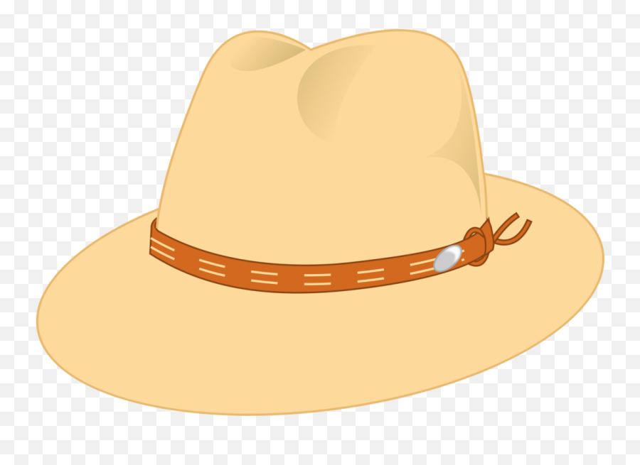 Fedora Clipart Red Cowboy Hat - Summer Hat Vector Png Beach Hat Vector Free,Cowboy Hat Clipart Png