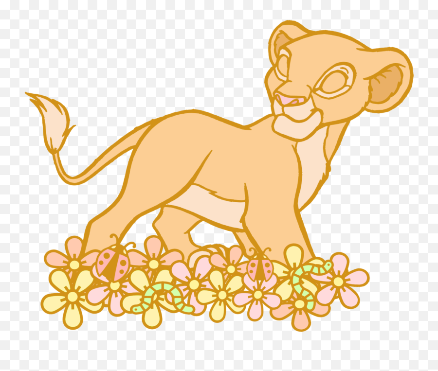 Download Cuddly Companion Nala - Lion King Coloring Pages Png,Nala Png