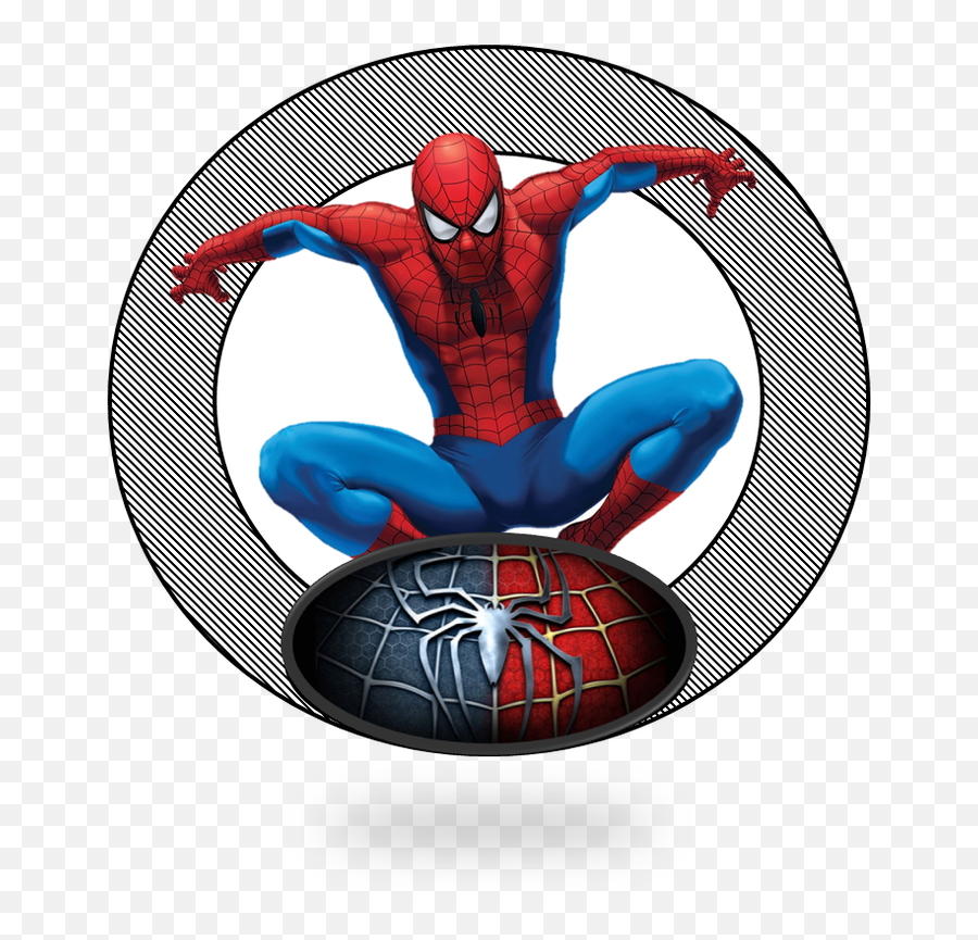 Spiderman Clipart - Spiderman Cake Topper Printables Png Spiderman Printable Cake Toppers,Spiderman Clipart Png