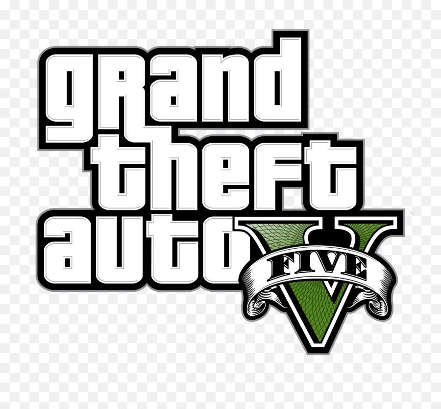 Grand Theft Auto 5 - Grand Theft Auto 5 Logo Png,Grand Theft Auto Png