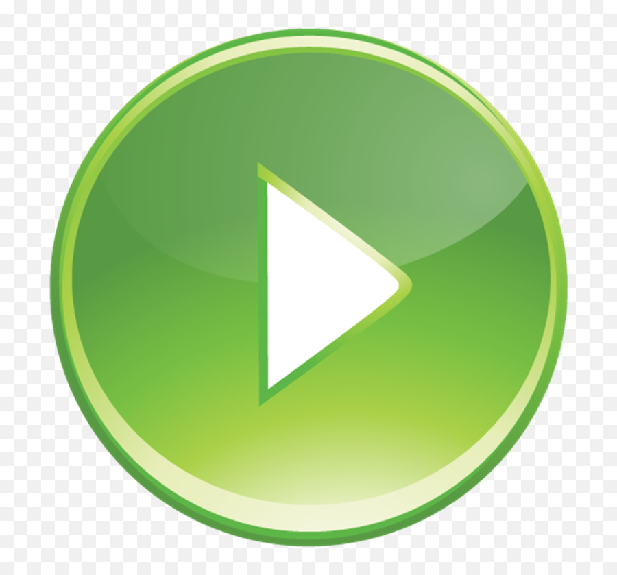 Download Green Play Button Png - Play Button Png Green,Play Icon Transparent Background