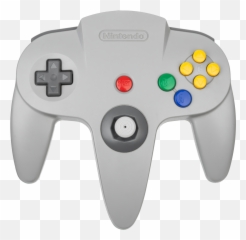 Nintendo 64 Transparent Png Clipart - Controller