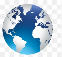 Earth Clipart Circle - Transparent Background World Globe Png,Earth Clipart Transparent Background