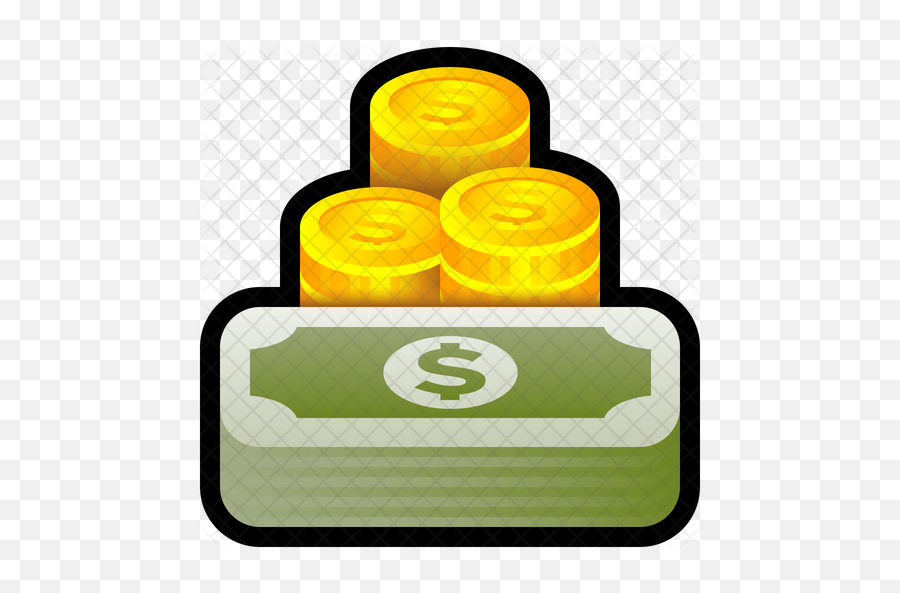 Money Collection Icon - Clip Art Png,Money Roll Png