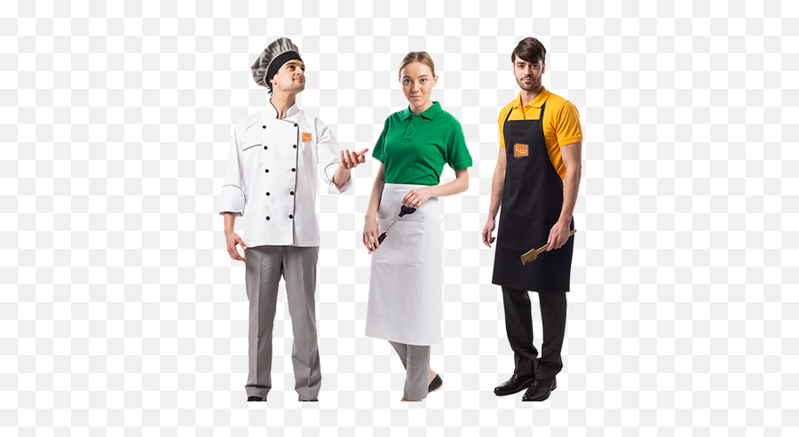 Kitchen Uniforms Supplier In Dubai Uae - Quality Workwear Standing Png,Chef Hat Logo