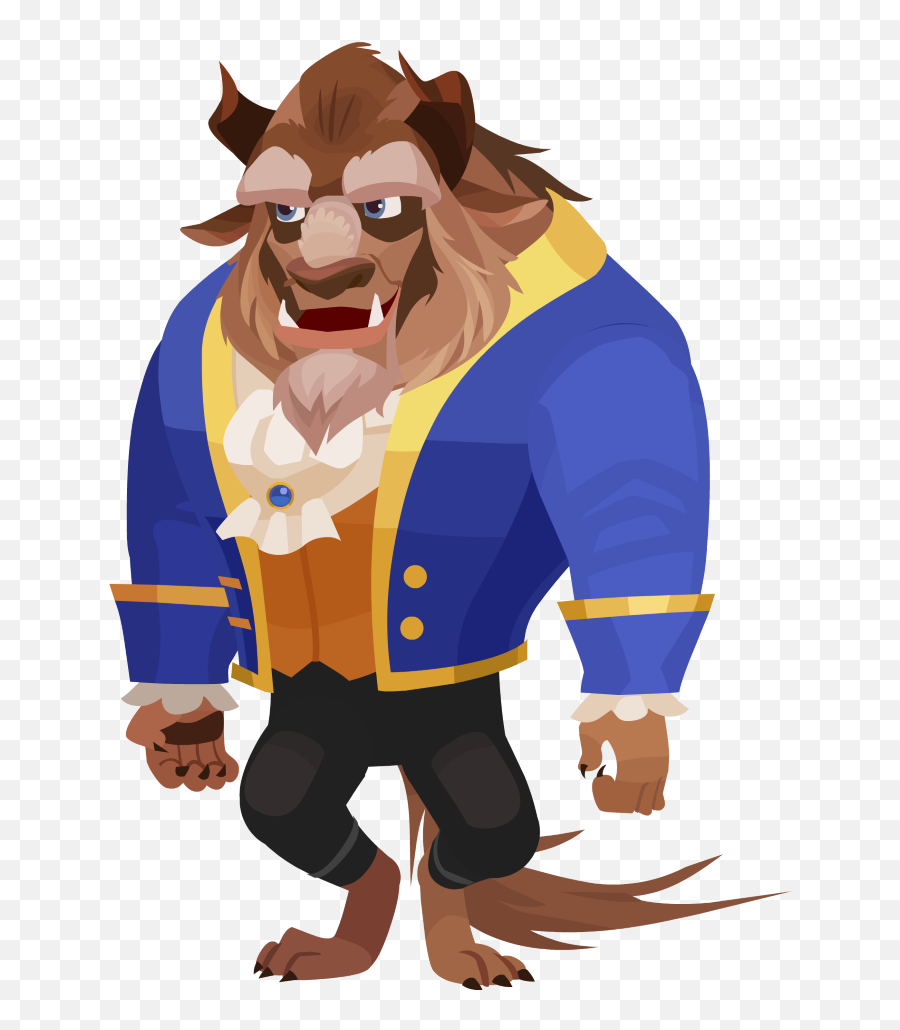 Beast Disney Png - Disney Kingdom Hearts The Beast,Beast Png