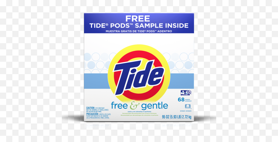 Tide Free And Gentle Powder Rohan Traders Retailer In - Tide Free And Clear Png,Tide Pod Png