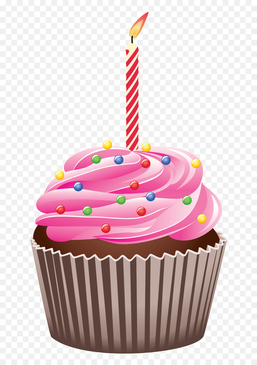 Library Of 1 Year Cupcake Transparent - Cupcake Vector Png,Cupcake Clipart Png