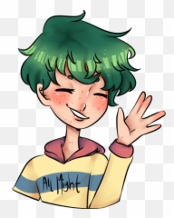 Cartoon Png All Might Face