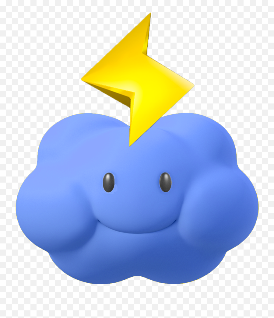 Thunderstorm Thundercloud Transparent U0026 Png Clipart - Mario Mario Kart Wii Items,Thunder Cloud Png