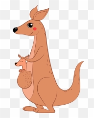 Kangaroo Clipart Free Download Transparent Png Creazilla - Kangaroo,Cartoon Animal Png