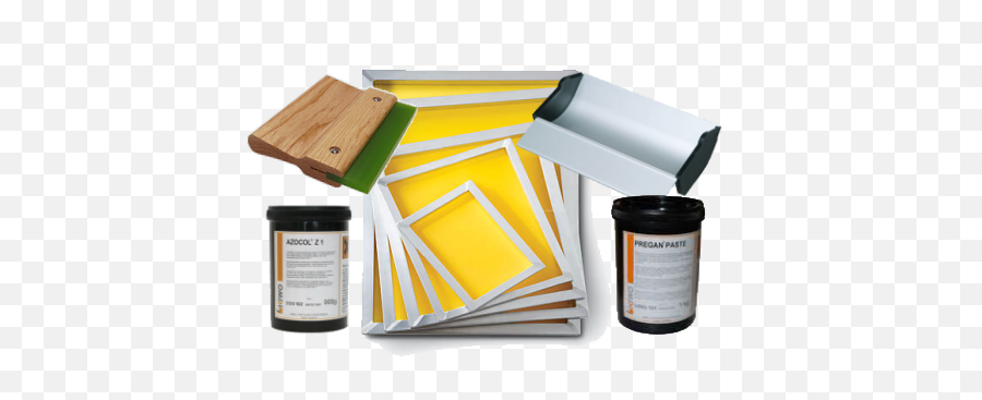 Silk Screen Printing Png Image - Screen Printing Materials Image Png,Silk Png