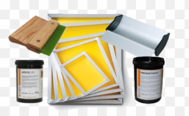 Silk Screen Printing Png Image - Screen Printing Materials Image Png,Silk Png