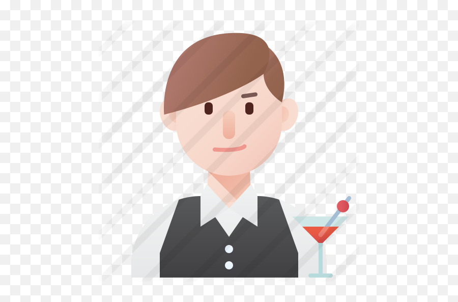 Bartender - Cartoon Png,Bartender Png