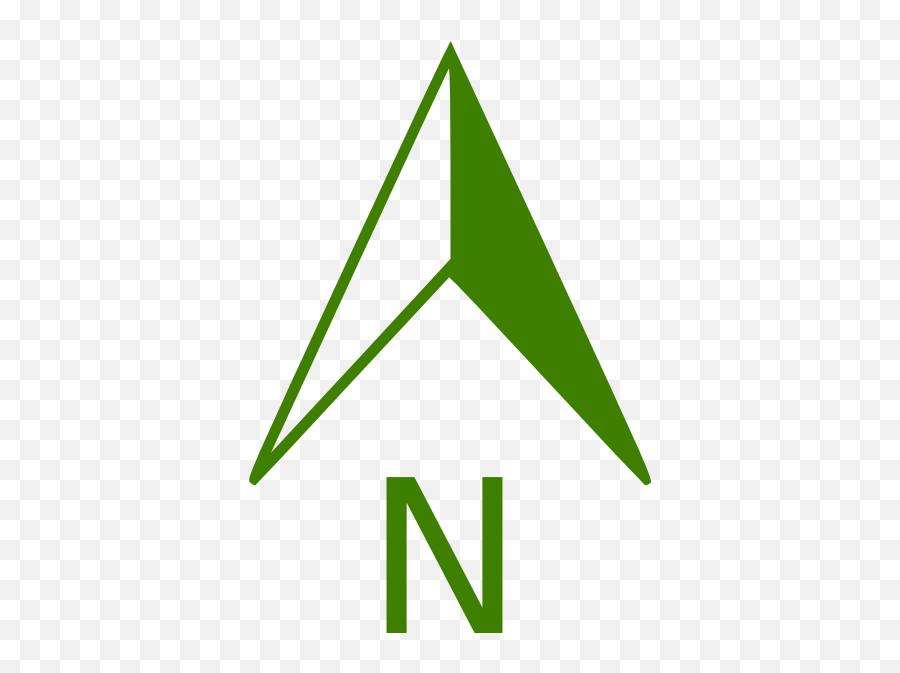 Free Png North Arrow Transparent Arrowpng Images - Transparent Background North Arrow Symbol,Arrow Clip Art Png