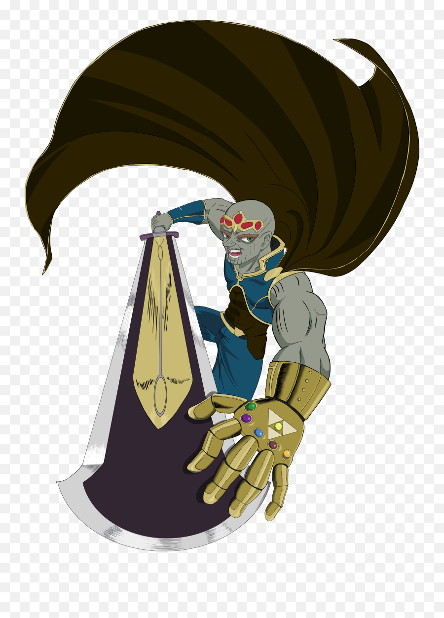 I Decided To Combine Thanos And Ganondorf Here We Are Png