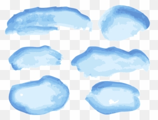 Watercolor The Clouds Sky - Free vector graphic on Pixabay Illustration png