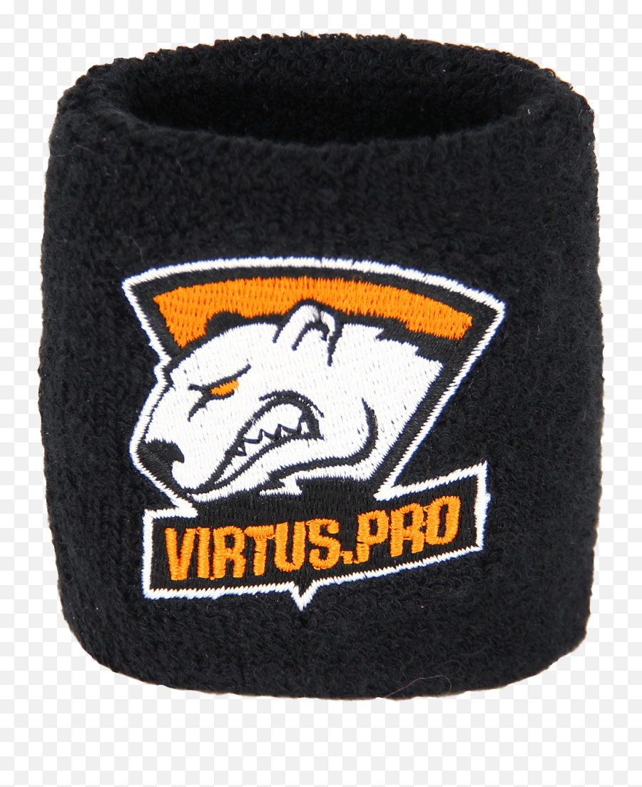 Virtuspro Wrist Sweatband Black Png