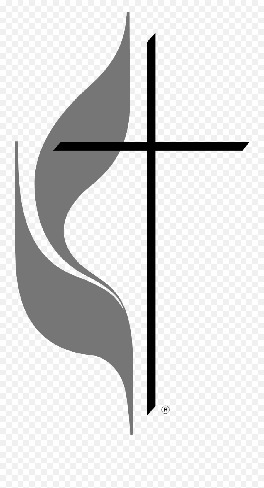 Cross Church Vector - Clipart Best Transparent United Methodist Church Logo Png,White Cross Png