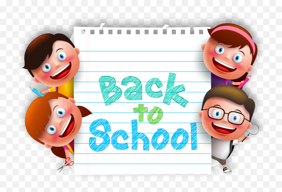 School Kids Png Transparent Image - Back To School For Students,Back To School Png