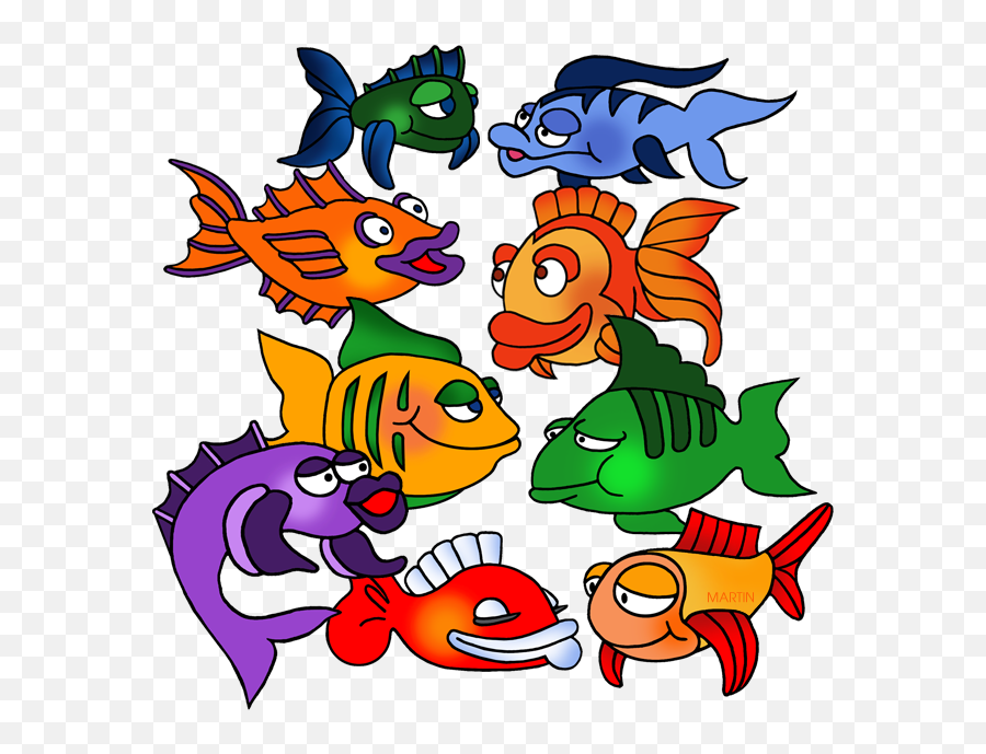 Download Transparent School Of Fish Png - School Of Fish Clipart,School Of Fish Png