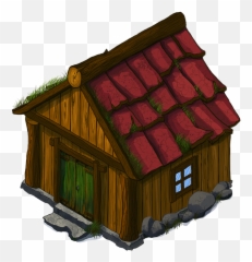 House Cartoon Png 2 Image - Wood
