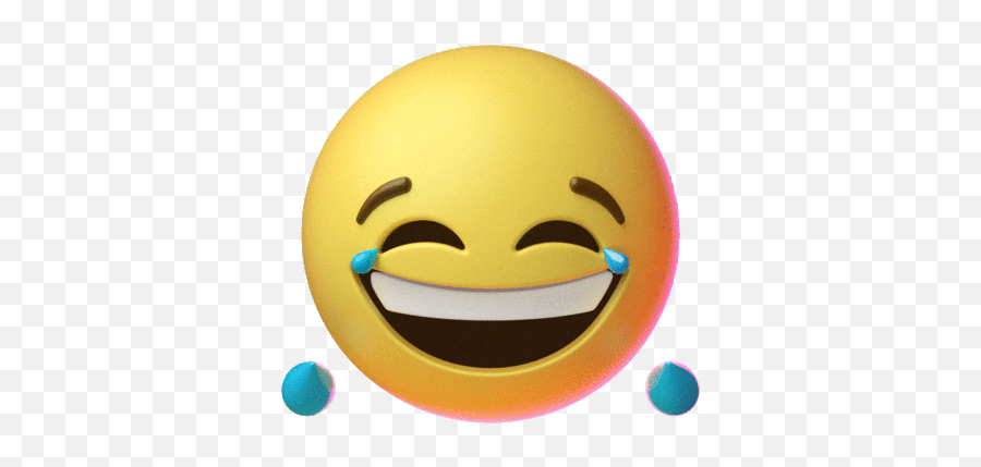 Joy Laughing Sticker By Emoji For Ios U0026 Android Giphy In - Laughing Emoji Transparent Gif Png,Laughing Face Emoji Transparent