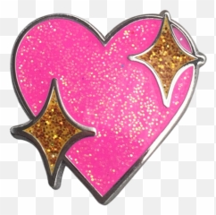 Download Glitter Pink Png - Heart Emoji Png Png Image With Sparkle Pink Heart Emoji,Pink Heart Emoji Png