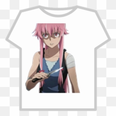 Yuno Gasai - Roblox Best Anime Characters Girls Png,Yuno Gasai Png