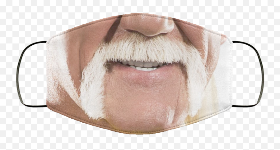 Hulk Hogan Fabric Face Mask Washable - Hulk Hogan Face Mask Png,Hulk Hogan Png