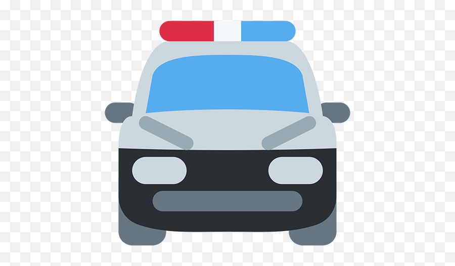 Oncoming Police Car - Oncoming Police Car Emoji Png,Car Emoji Png