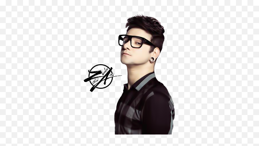 Skrillex 2 New Look - Side Cut Men Long Hair Png,Skrillex Png