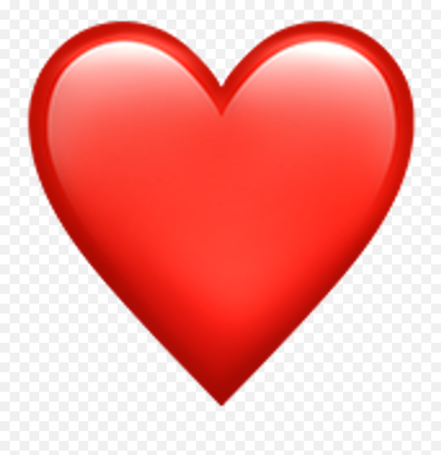 Heart Eyes Emoji - Iphone Heart Emoji Transparent Png Büyük Kalp,Heart Eye Emoji Transparent