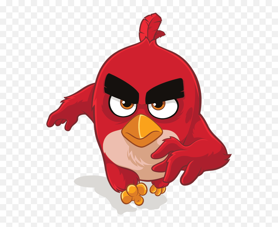 Angry Bird - Angry Birds Movie Red X Stella Transparent Png Angry Birds Wall Stickers,Angry Birds Png