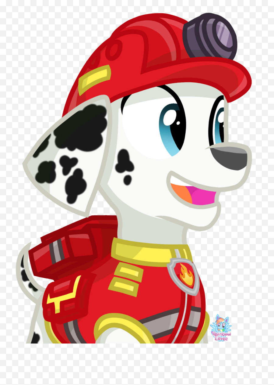 Marshall Of The Paw Patrol By Rainboweeveeyt - Fur Affinity Portable Network Graphics Png,Marshall Paw Patrol Png