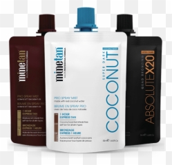 Mini Pro Spray Mist Pack - Mine Tan png