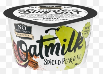 Spiced Pear U0026 Fig Oatmilk Yogurt So Delicious Dairy Free - Language Png,Fig Png