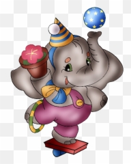 Circus Elephantu0027s - Elephant Pictures Kartun Gajah Sirkus Png,Circus Elephant Png