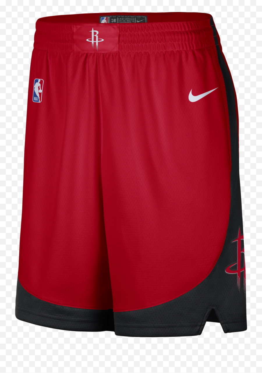 Menu0027s Houston Rockets Nike New 19 - 20 Icon Edition Swingman Houston Rockets Jersey Shorts Png,Houston Rockets Png