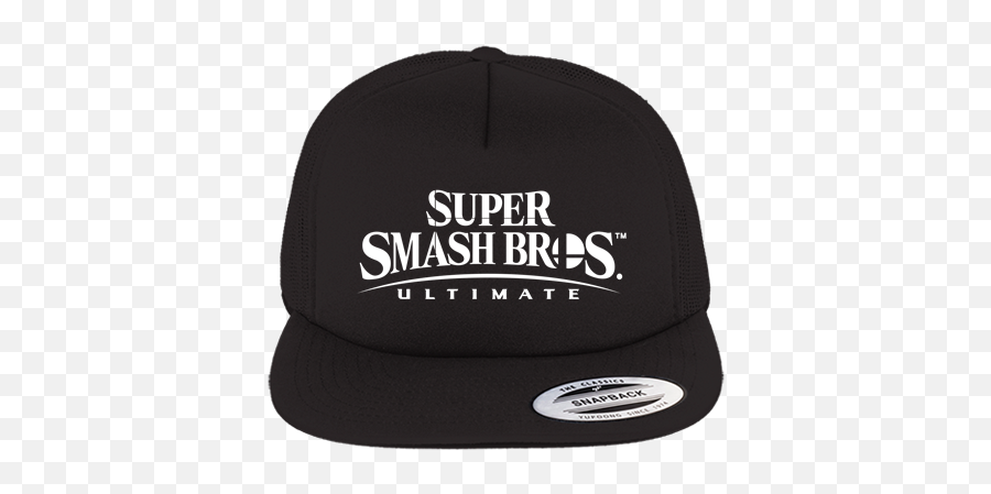 Smash Ultimate Hat Foam Front Trucker - Super Smash Bros Wii U Png,Smash Ultimate Logo Png