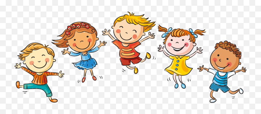 Happy Children Cartoons Vectors Png And For - Clip Happy Kids Cartoon Png,Vectors Png