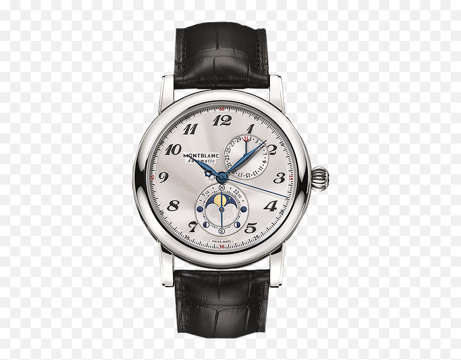 Montblanc Star Twin Moonphase - Swiss Watch Gallery Mont Blanc Watches Png,Moon Phase Png